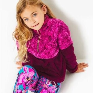 Lilly Pulitzer Girls' Mini Keala Sherpa Popover